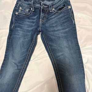 Miss Me Dark Blue Skinny Jeans